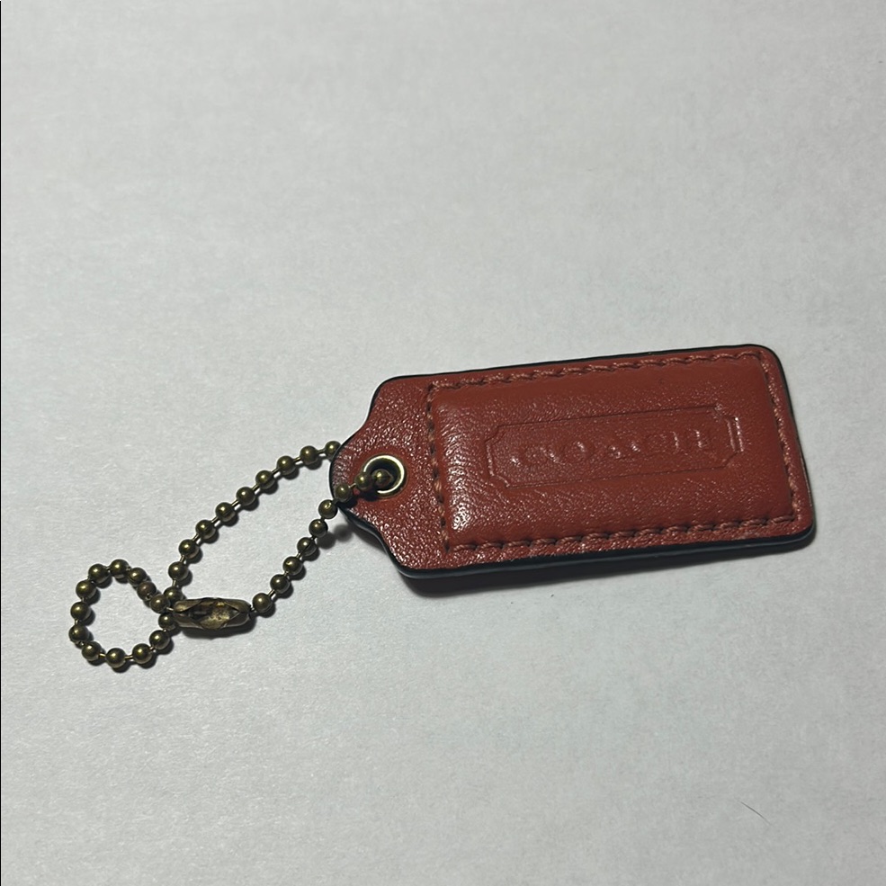 Coach Hang Tag